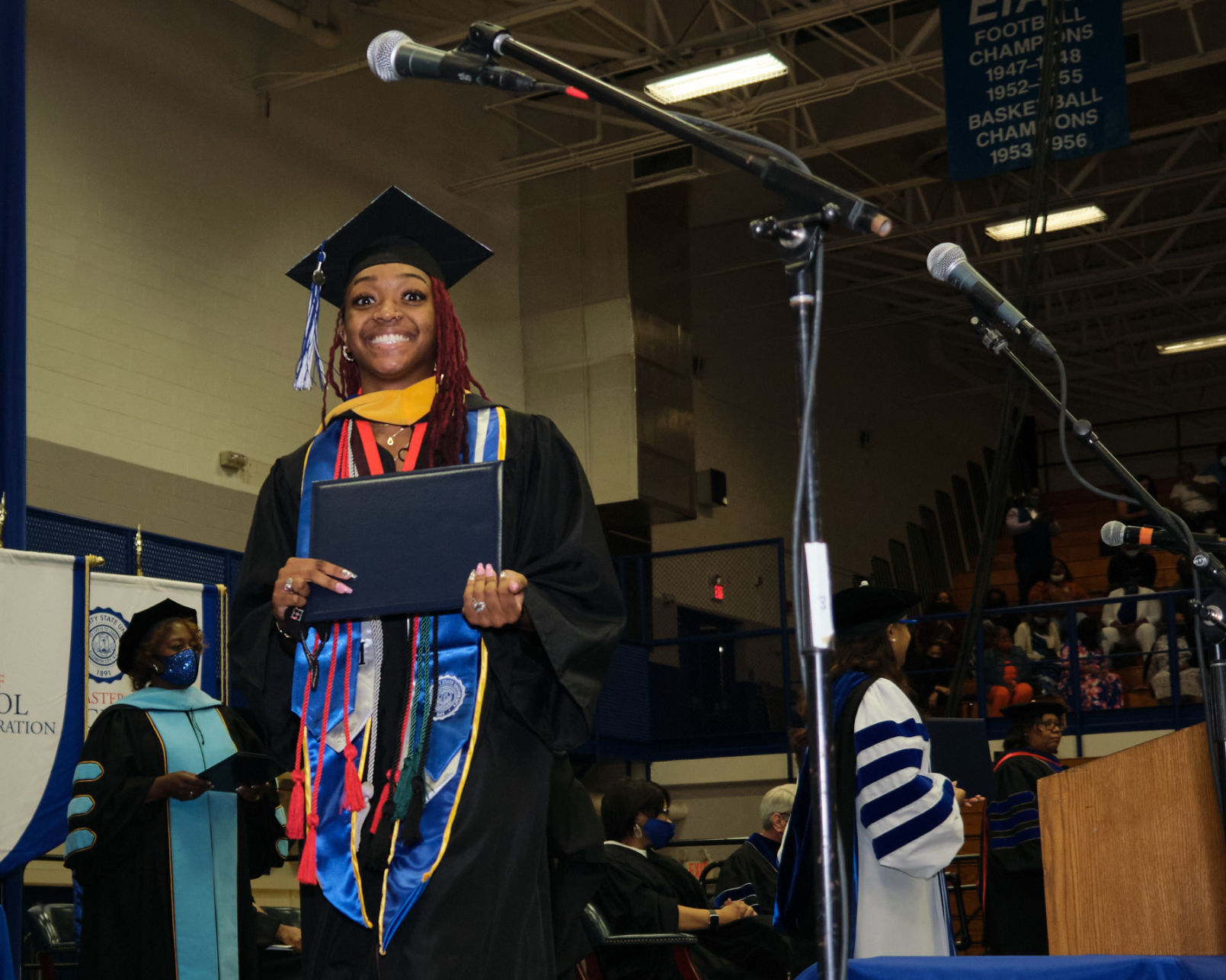 ecsu graduation Happy Student